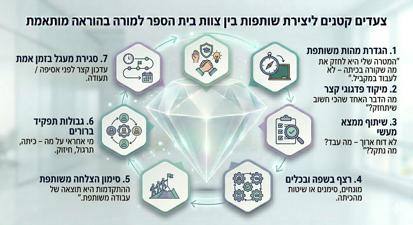 הוראה מותאמת - תהליך עבודה