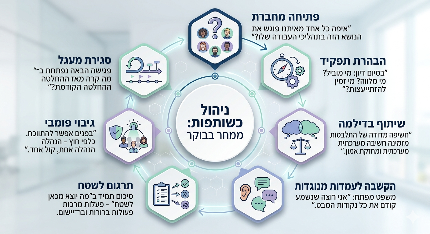 תהליך יצירת שותפות בצוות